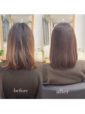 『髪質改善』ストレートエステ（縮毛矯正）（リタッチ可）