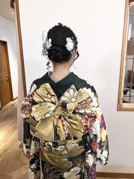 スイート ヘアデザイン(Suite HAIR DESIGN) 成人式 着付け ヘアセット【stylist：Yumi】