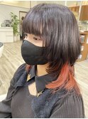 ウルフインナーカラー