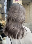 orsohair x ペールシルバーベージュ