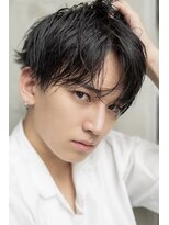 オースティン 調布アミックス(AUSTIN)&nbsp;ツイストパーマ七三オールバックマッシュウルフスリークショート