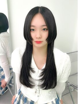 キバ(kva) ▽□□▽姫カット×ロングウルフ×クラゲカット