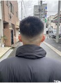 MEN'S/ダークアッシュ/アッシュ/カルマパーマ/ベリーショート3