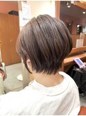 クセで広がる方でもまとまりやすいショートボブ【大森】