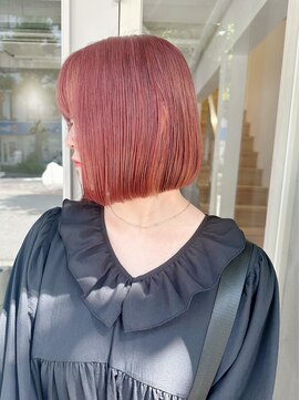 ロンドネートゥル 新潟(Lond naitre) コーラルピンクボブ