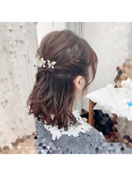 パチファニ 目黒店(pati fani) ハーフアップ