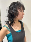 ウルフレイヤーパーマ　ケアパーマ　グランジパーマ