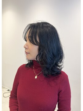 シアン 矢場町店(CYAN.) スタイリング時短なのに凝ったように見えるパーマスタイル！！