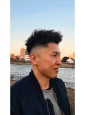 スパイキーショート+ソフトツイスト