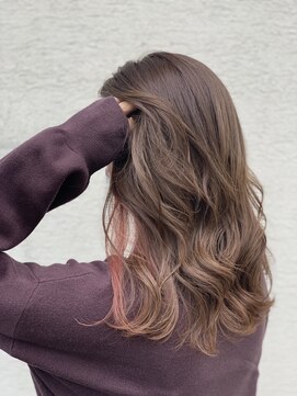 フォンテ(fonte) インナーピンク#モテゆるふわカール