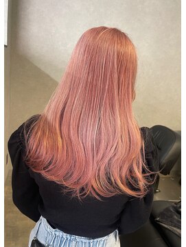 シエンゴールド(CIEN gold) ピンクベージュ/ピンクカラー/暖色カラー#浜松駅#カラー