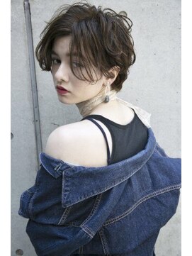 ヴェイン 渋谷(vain) ハンサムショート ニュアンスパーマ