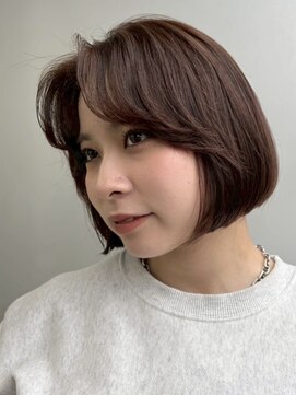 エアー 青山(AIR) ボブカット暖色カラー