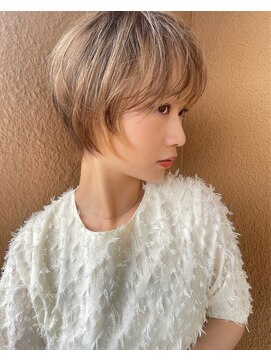 ハピネス 西大寺店(Happiness) 【30代・40代奈良】まとまり艶ショートボブ/髪質／うるは