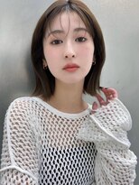 ソヨン 金山店(SOYON)&nbsp;ミニウルフ/レイヤーカット/卵型/ワイドバング/似合わせカット_1