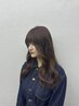 カット＋艶カラー￥6900