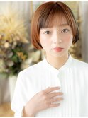 フェイスフレーミング前下がり小顔ミニボブc7大宮