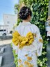 【期間限定】【浴衣着付け＆ヘアセット】