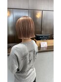 切りっぱなしボブ