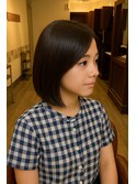カット＋ハホニコツヤ感UPトリートメント