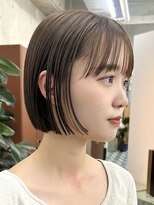 ノード(NODE)&nbsp;栄ショートボブくびれヘア韓国風ハイライトローライト名古屋