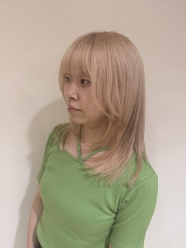 アースコアフュールボーテ 佐倉店(EARTH coiffure beaute) ハイトーン×レイヤーカット