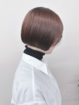 ラウンジ モリオ イケブクロ(Lounge MORIO Ikebukuro)&nbsp;リップラインボブミニボブ切りっぱなしボブぱっつんボブ小顔ボブ