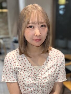 ゼスト 三鷹店(ZEST) メルティカラー似合わせカットブリーチカラー/三鷹/吉祥寺レイナ