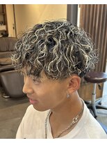 ルシードスタイルアイフラット(LUCIDO STYLE I-FLAT)&nbsp;波巻きパーマ/波巻きスパイラル/メッシュ