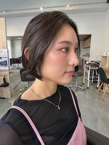 ロックワークオレンジ 西中島店(ROCK WORK ORANGE)&nbsp;カーキグレージュ/ボブ