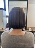 白髪ぼかしハイライト