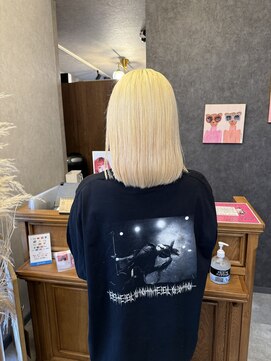 ブランカヘアー 西尾(BLANCA HAIR) ブロンド