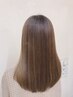 【最上級】髪質改善ストレート+K　￥21120