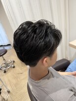 アヴァンス なかもず店(AVANCE.)&nbsp;横や後ろのシルエットを綺麗に、フェザーパーマ