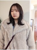 ココアブラウン　ミディアムレイヤー