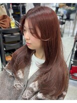 にしはら 美容室&nbsp;ワンカールで動く【レイヤースタイル】