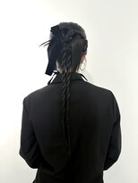 ミンクスオーバー(MINX OVER)&nbsp;【ヘアセット】タイト×リボンカチモリ(東京駅)