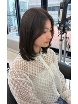 ザザ ZA/ZA 茗荷谷 ブリーチなしで叶う透明感グレージュ★茗荷谷美容室