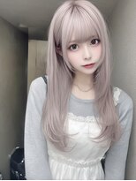 レア 新越谷(LEA) ナチュラルロングレイヤー × ベージュブラウン
