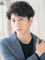 モッズヘアメン 札幌月寒店(mod's hair men) かき上げ波巻きパーマビジネススーツフェードスタイルr札幌月寒