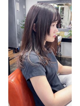 シック(Chic) Aラインフェイスレイヤー×ペールカプチーノブラウニー