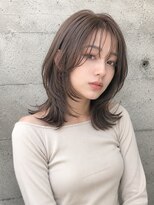 アース 熊本下通店(HAIR & MAKE EARTH)&nbsp;ミディアムレイヤー