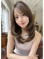 アグ ヘアー ジャーニー 紫波店(Agu hair journey) 《Agu hair》【20代×モテ髪】内巻きワンカール ミディアム