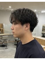 ノーマ(no-ma)&nbsp;センターパートシャドウパーマ
