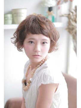 ヘアアンドメイク エジェリ(hair&make egerie) 外人風マニッシュボブ ハイライト 恵比寿