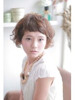 ヘアアンドメイク エジェリ(hair&make egerie) 外人風マニッシュボブ ハイライト 恵比寿