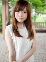 【上品×セクシー×縮毛矯正】魅惑のストレートスタイル