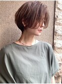 この夏おすすめ☆前髪なし×絶壁解消ひし形ショートボブ