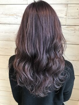 ベルコフレ 玉造店(Belle Coffret) 【Belle Coffret】ダブルカラー　ラベンダーグレージュ