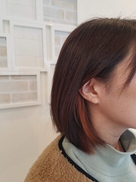 ヘアーアンドネイルフォレスト(Hair&Nail FOREST.) インナーカラー×タイガーリリー